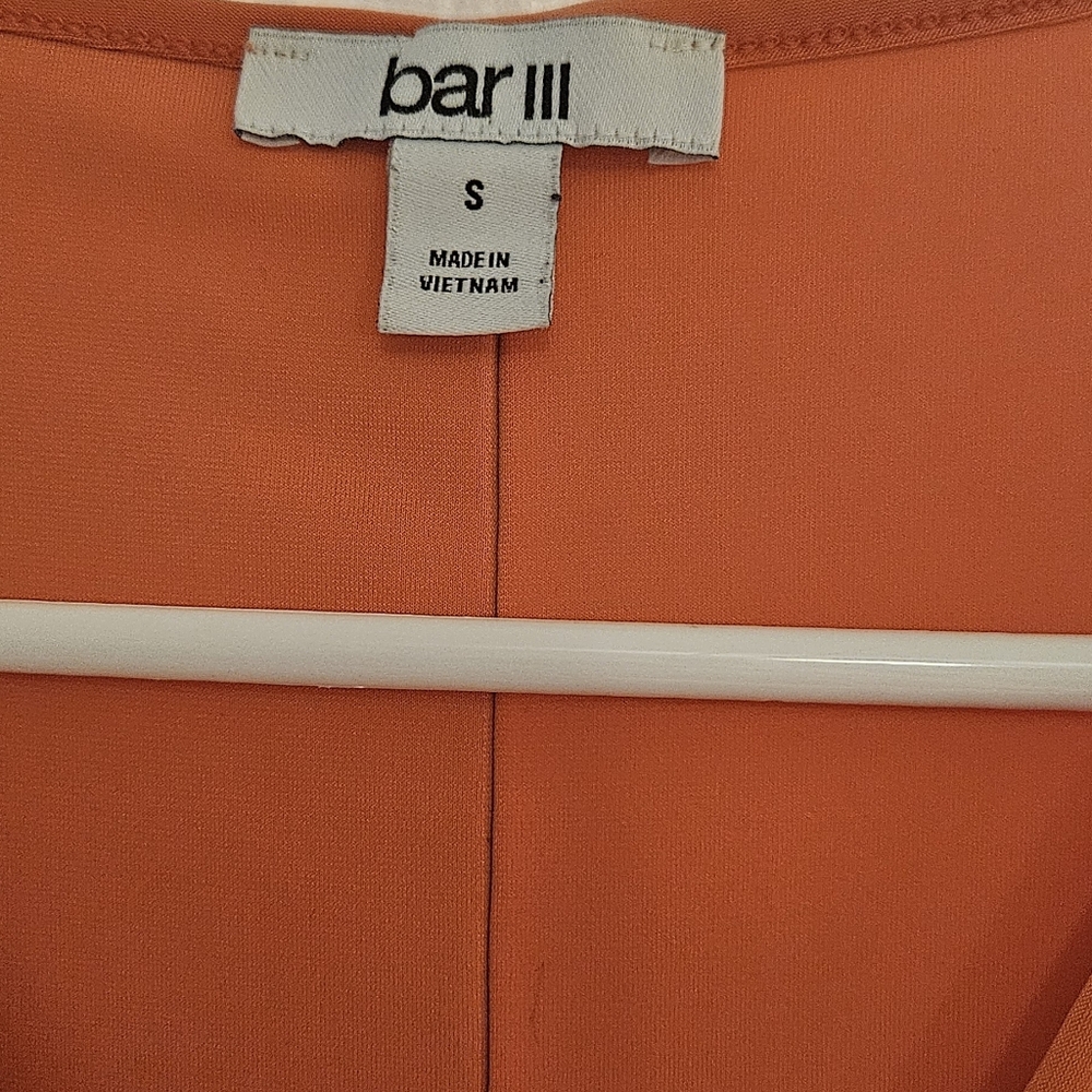 Gorgeous silky orange blouse